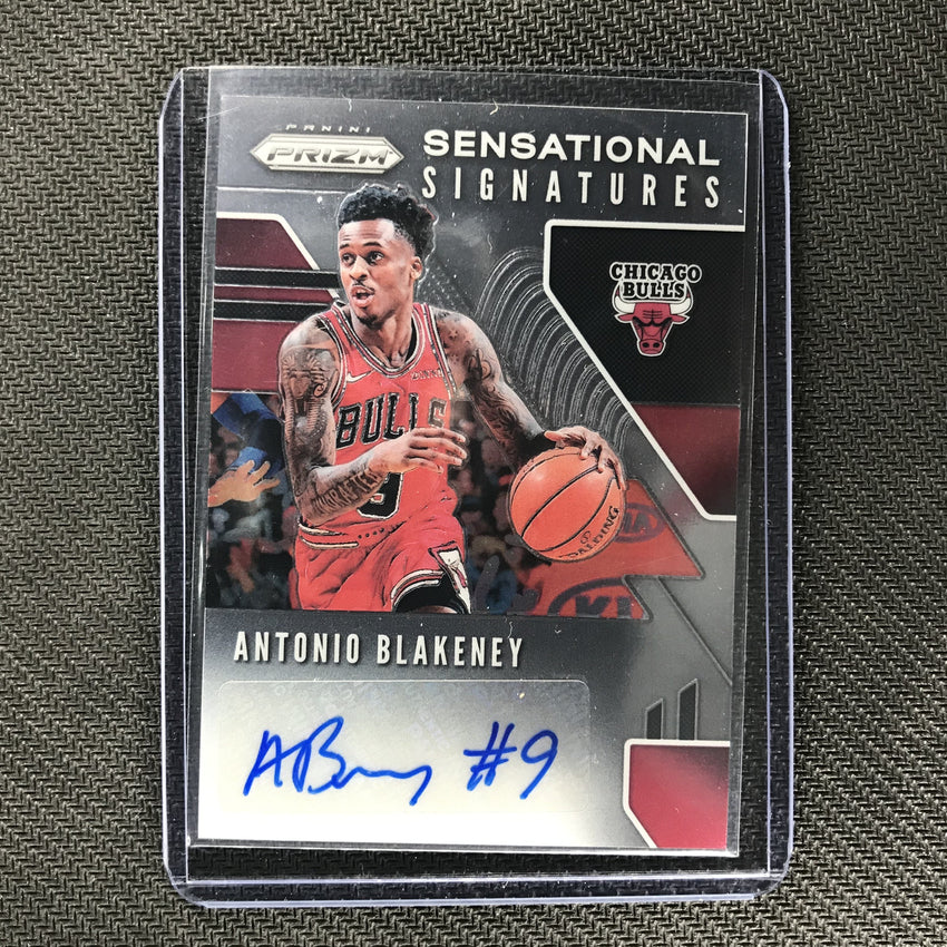 2019-20 Prizm ANTONIO BLAKENEY Sensational Signatures Auto #ABK - 2-Cherry Collectables