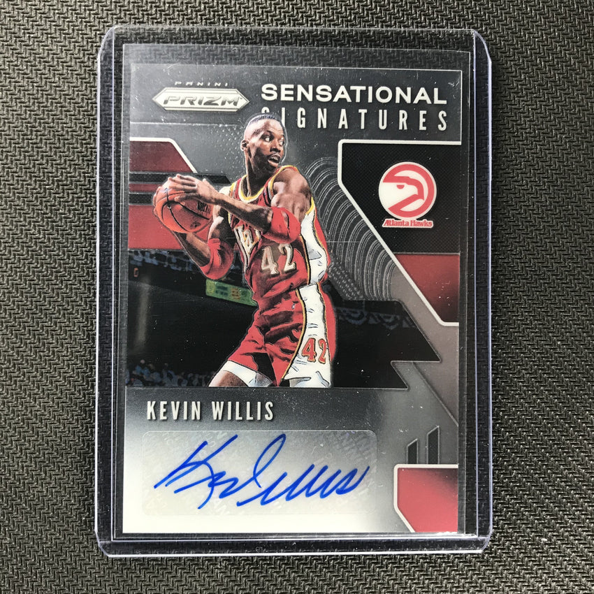 2019-20 Prizm KEVIN WILLIS Sensational Signatures Auto #KWL-Cherry Collectables