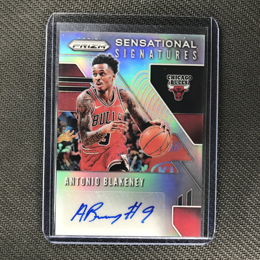 2019-20 Prizm ANTONIO BLAKENEY Sensational Signatures Silver Auto #ABK-Cherry Collectables