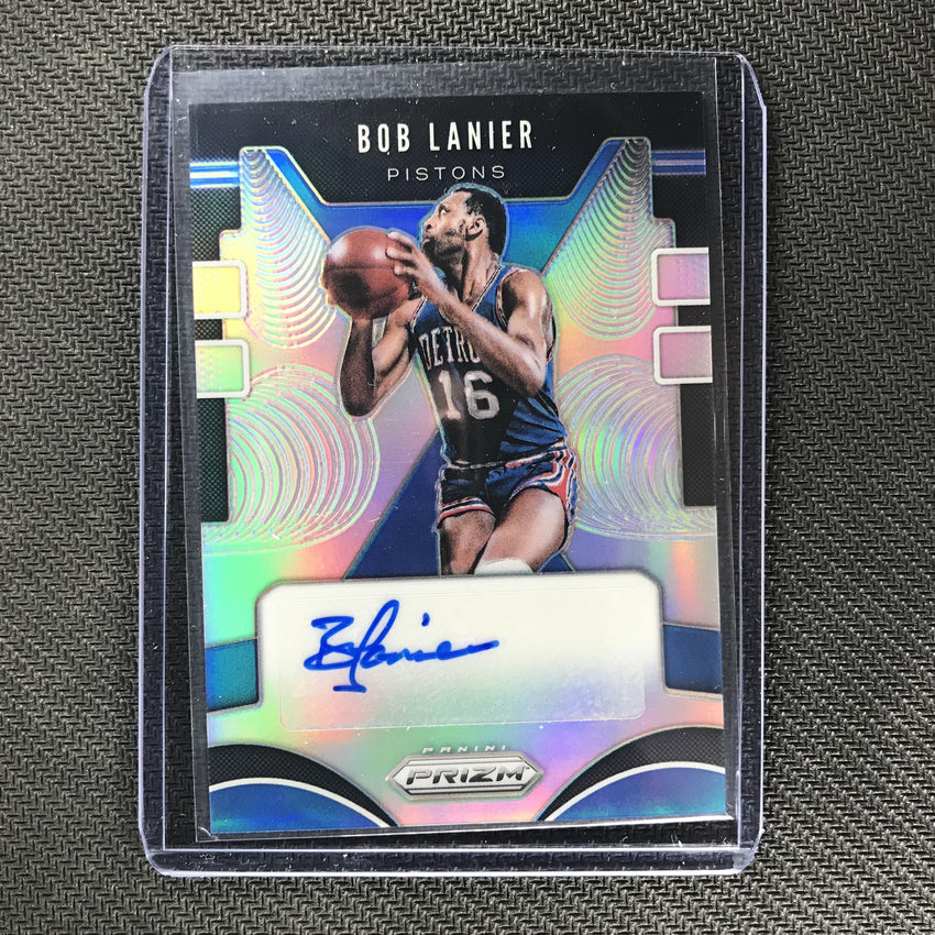 2019-20 Prizm BOB LANIER Silver Auto #BLN - 1-Cherry Collectables