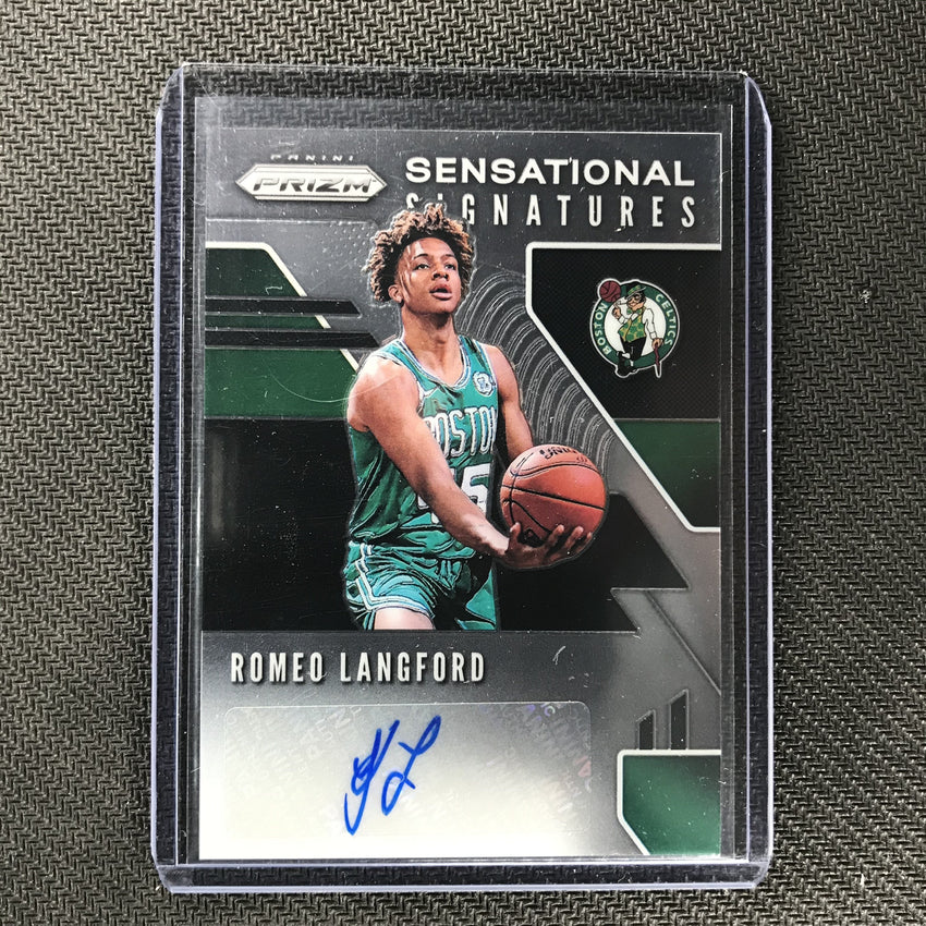2019-20 Prizm ROMEO LANGFORD Sensational Signatures Rookie Auto #RLF - 2-Cherry Collectables