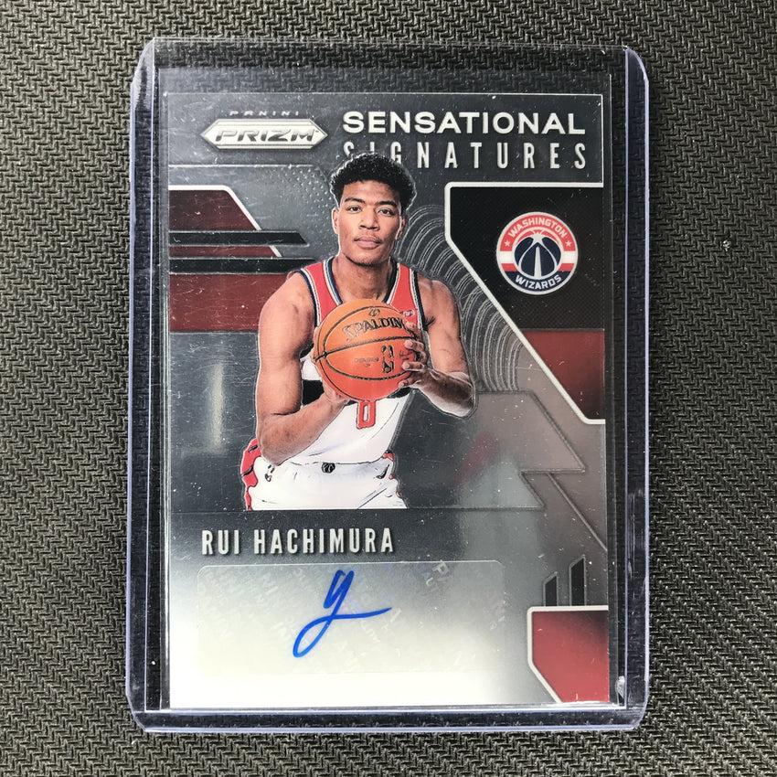 2019-20 Prizm RUI HACHIMURA Sensational Signatures Rookie Auto #RHM - 2-Cherry Collectables
