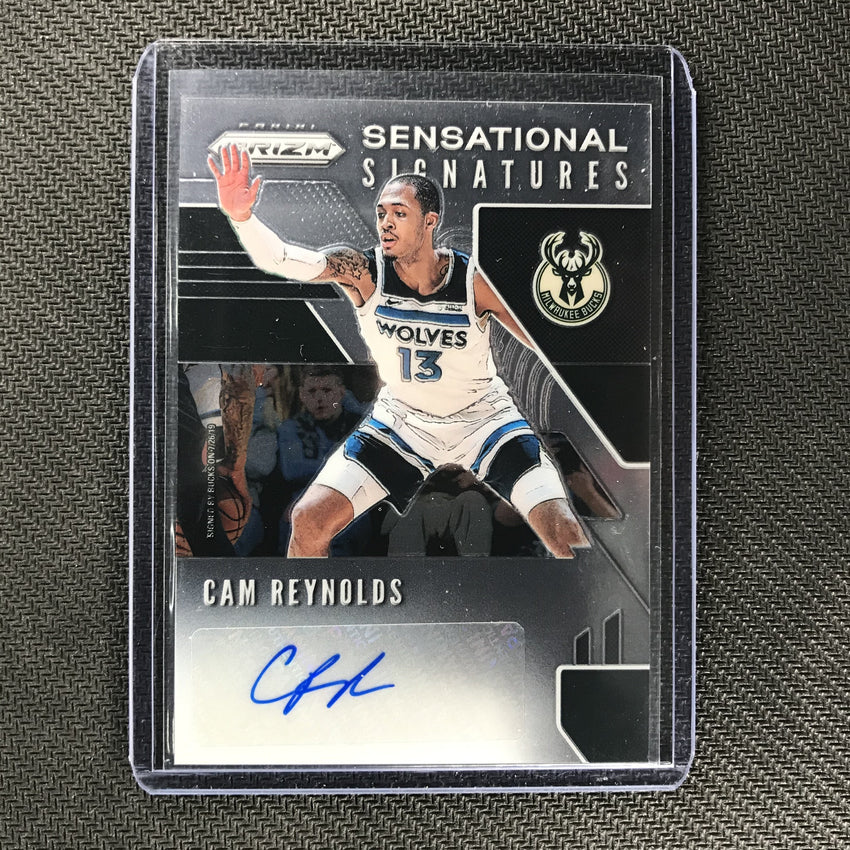 2019-20 Prizm CAM REYNOLDS Sensational Signatures Auto #CRN - 1-Cherry Collectables