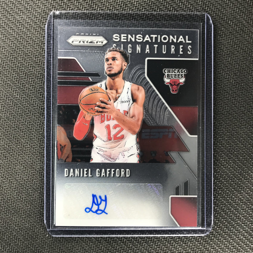 2019-20 Prizm DANIEL GAFFORD Sensational Signatures Rookie Auto #DGF - 2-Cherry Collectables