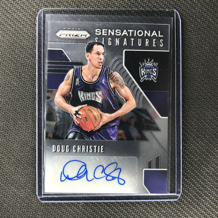 2019-20 Prizm DOUG CHRISTIE Sensational Signatures Auto #DCS-Cherry Collectables