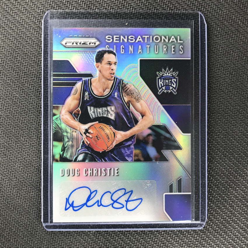 2019-20 Prizm DOUG CHRISTIE Sensational Signatures Silver Auto #DCS-Cherry Collectables