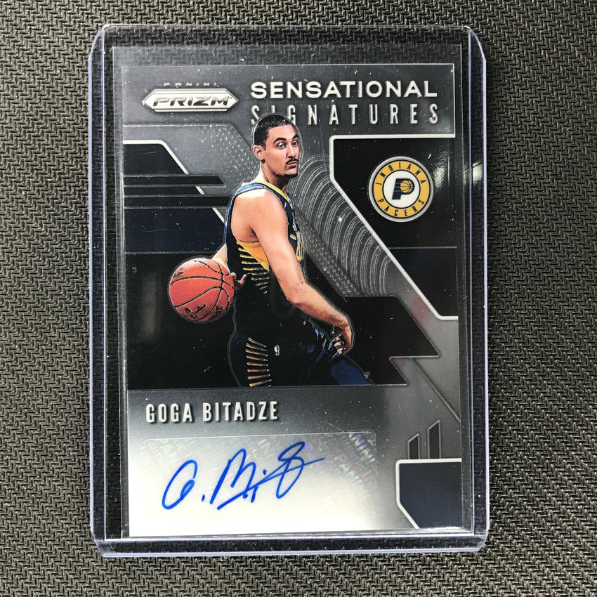 2019-20 Prizm GOGA BITADZE Sensational Signatures Rookie Auto #GGB-Cherry Collectables