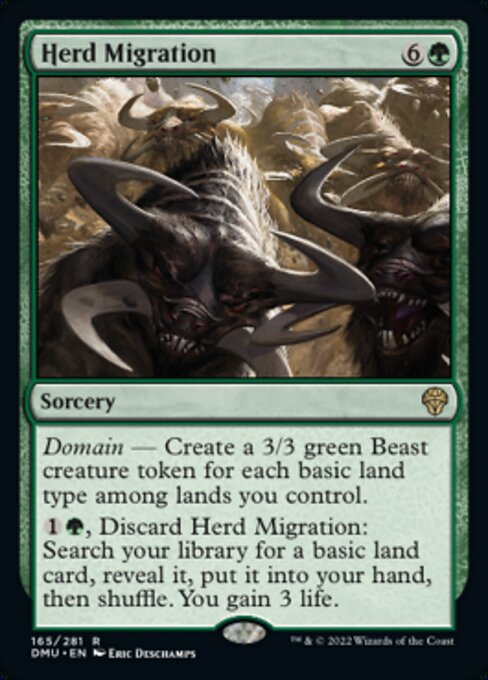 Herd Migration - 165 /281 - Rare - FOIL 