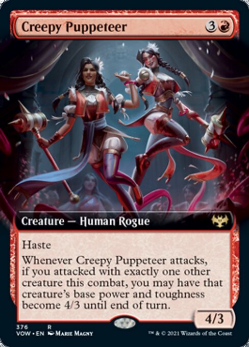 Extended Creepy Puppeteer - 376 - Rare Crimson Vow