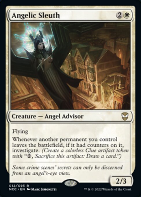Angelic Sleuth 12/93 -  New Capenna Commander