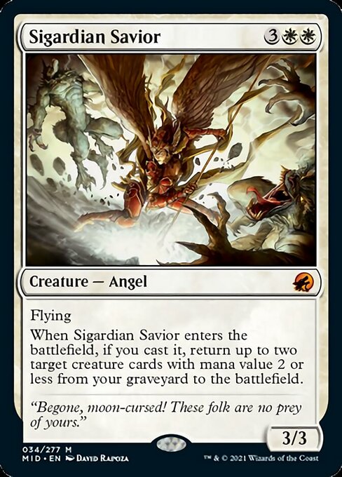 34Sigardian Savior 34/277 Mythic - Midnight Hunt