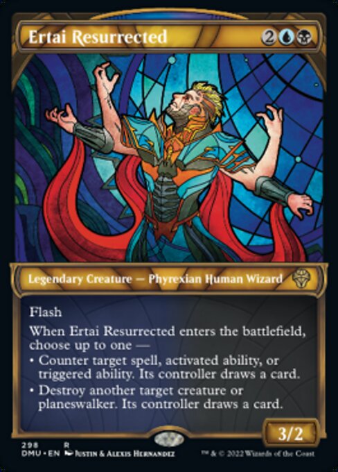 Ertai Resurrected - 298# - Rare - SHOWCASE 