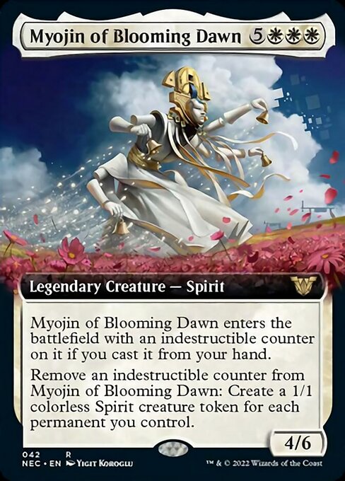 Myojin of Blooming Dawn 42 - Kamigawa Neon Dynasty Commander