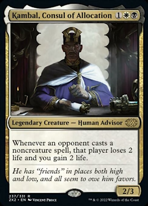 Kambal, Consul of Allocation 237 /331 - Rare Double Masters 2022