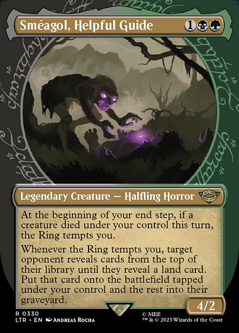 SHOWCASE Sméagol, Helpful Guide #330  - Rare Lord of the Rings: Tales of Middle-Earth
