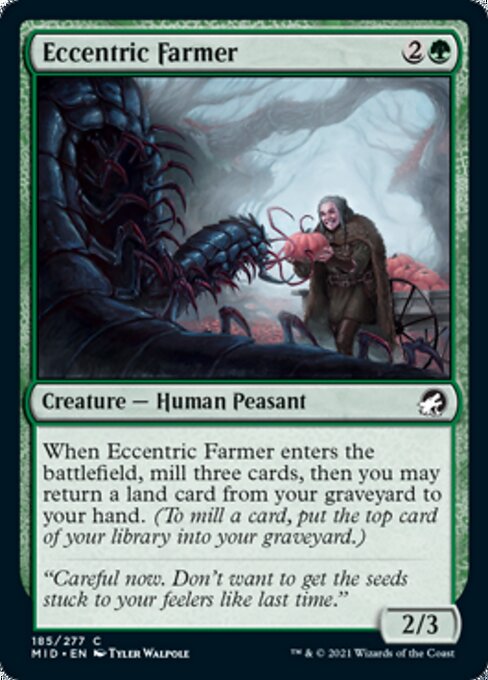 185Eccentric Farmer 185/277 Common - Midnight Hunt