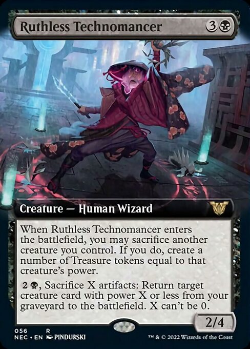 Ruthless Technomancer 56 - Kamigawa Neon Dynasty Commander