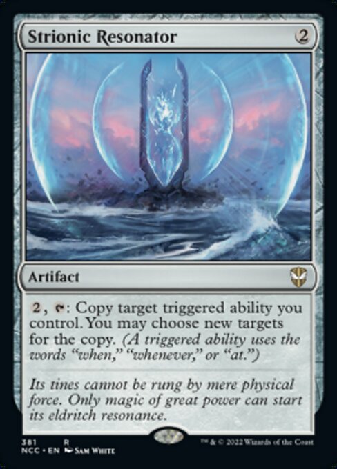 Strionic Resonator #381 -  New Capenna Commander
