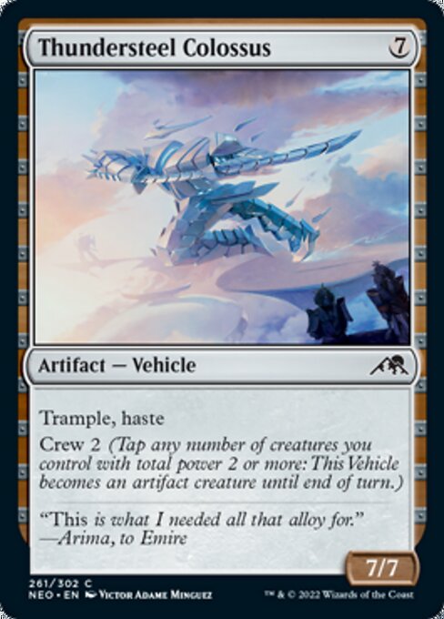 Thundersteel Colossus 261/302 -  Kamigawa Neon Dynasty CONNN