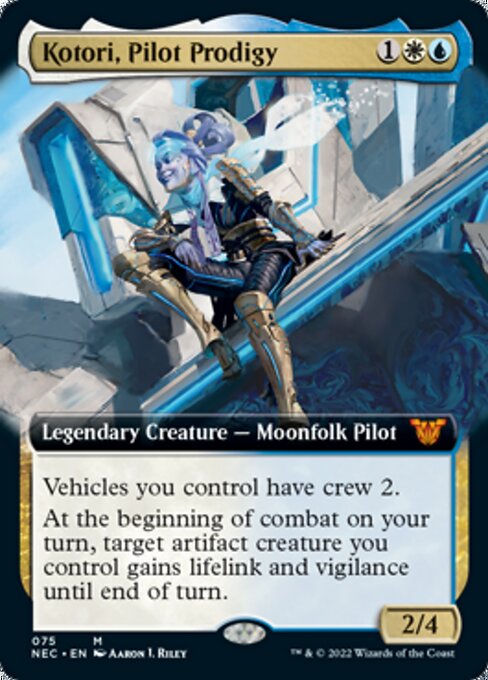 Kotori, Pilot Prodigy 75 - Kamigawa Neon Dynasty Commander