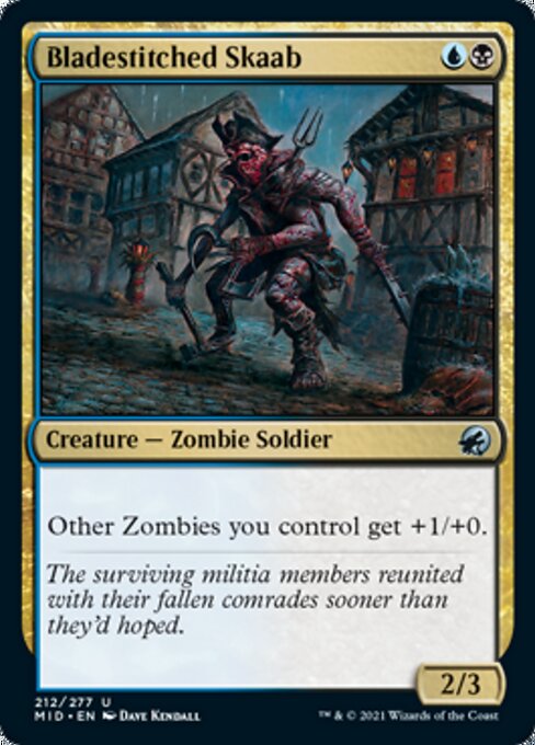 212Bladestitched Skaab 212/277 Uncommon - Midnight Hunt