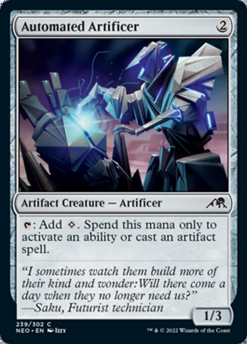 Automated Artificer 239/302 -  Kamigawa Neon Dynasty CONNN