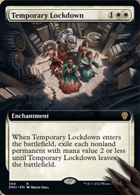 Temporary Lockdown - 389# - Rare - EXTENDED 