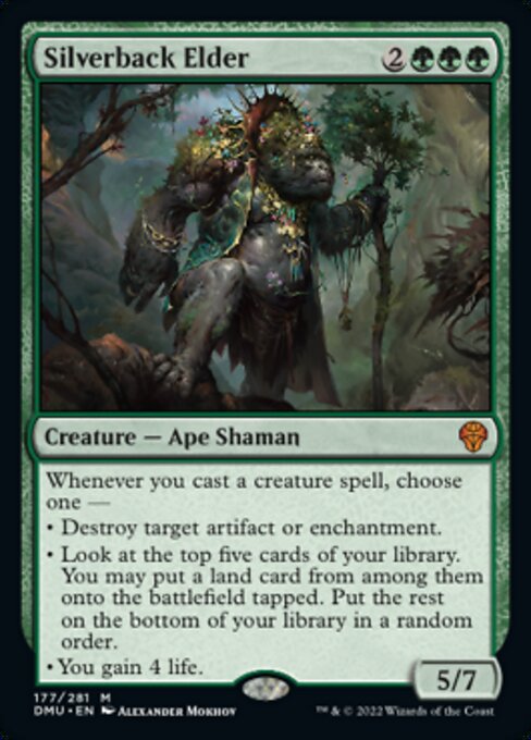 Silverback Elder - 177 /281 - Mythic - FOIL 