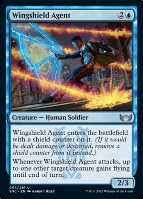 Wingshield Agent 64/281 - Uncommon   Streets of New Capenna