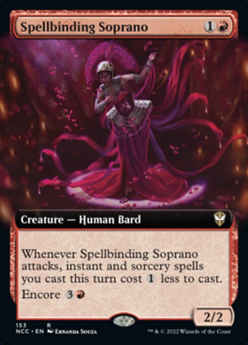 EXTENDED Spellbinding Soprano #153 -  New Capenna Commander