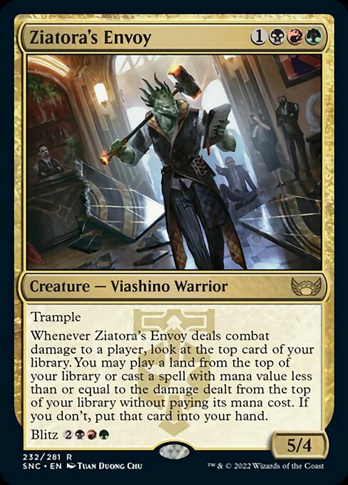 Ziatora's Envoy 232/281 - Rare Streets of New Capenna
