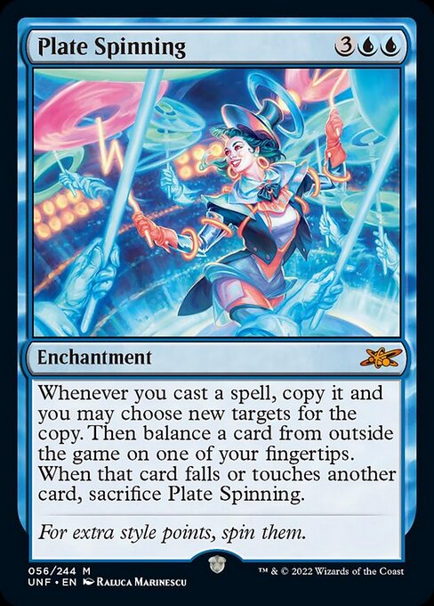 Plate Spinning 56/244  - Mythic Unfinity