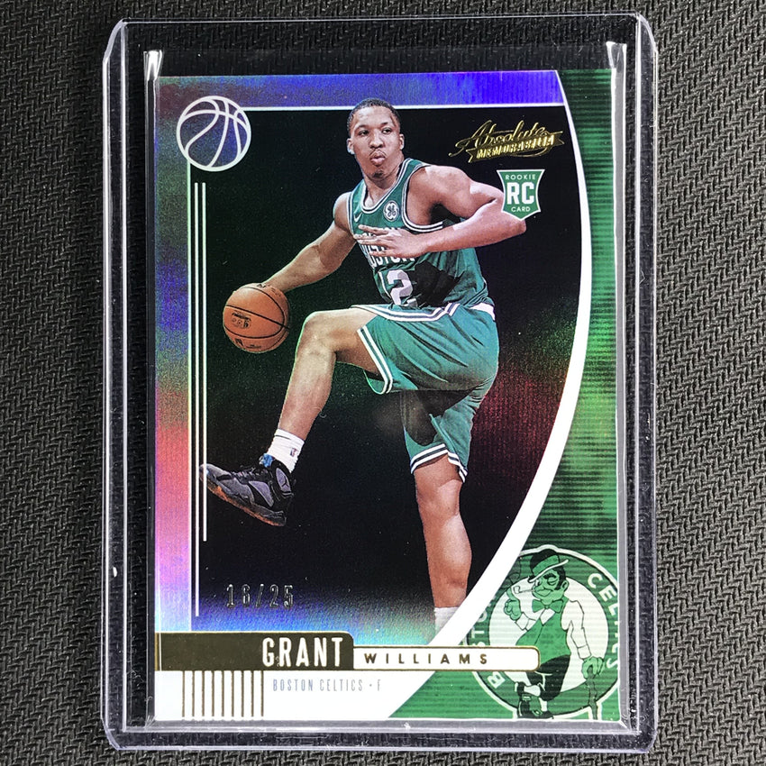 2019-20 Absolute GRANT WILLIAMS Rookie Base Purple 16/25-Cherry Collectables