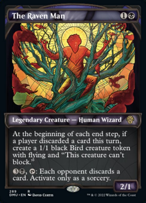 The Raven Man - 289# - Rare - SHOWCASE 