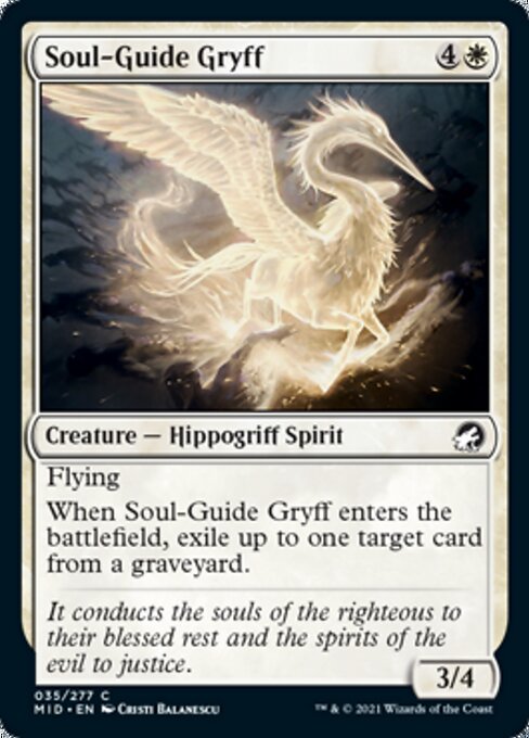 35Soul-Guide Gryff 35/277 Common - Midnight Hunt