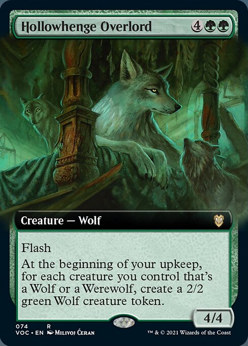 Extended Hollowhenge Overlord - No 74 Commander Crimson Vow
