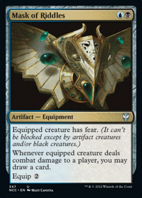 Mask of Riddles #347 -  New Capenna Commander