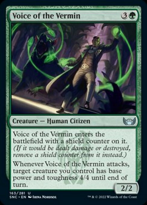 Voice of the Vermin 163/281 - Uncommon   Streets of New Capenna