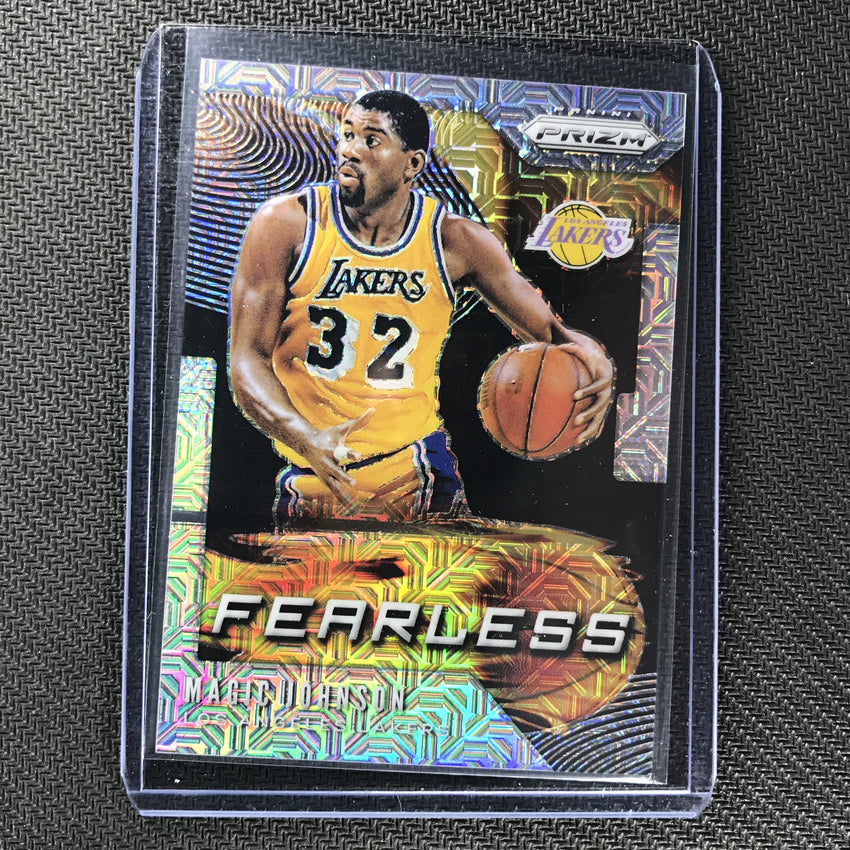 2019-20 Prizm MAGIC JOHNSON Fearless Mojo Prizm 5/25-Cherry Collectables