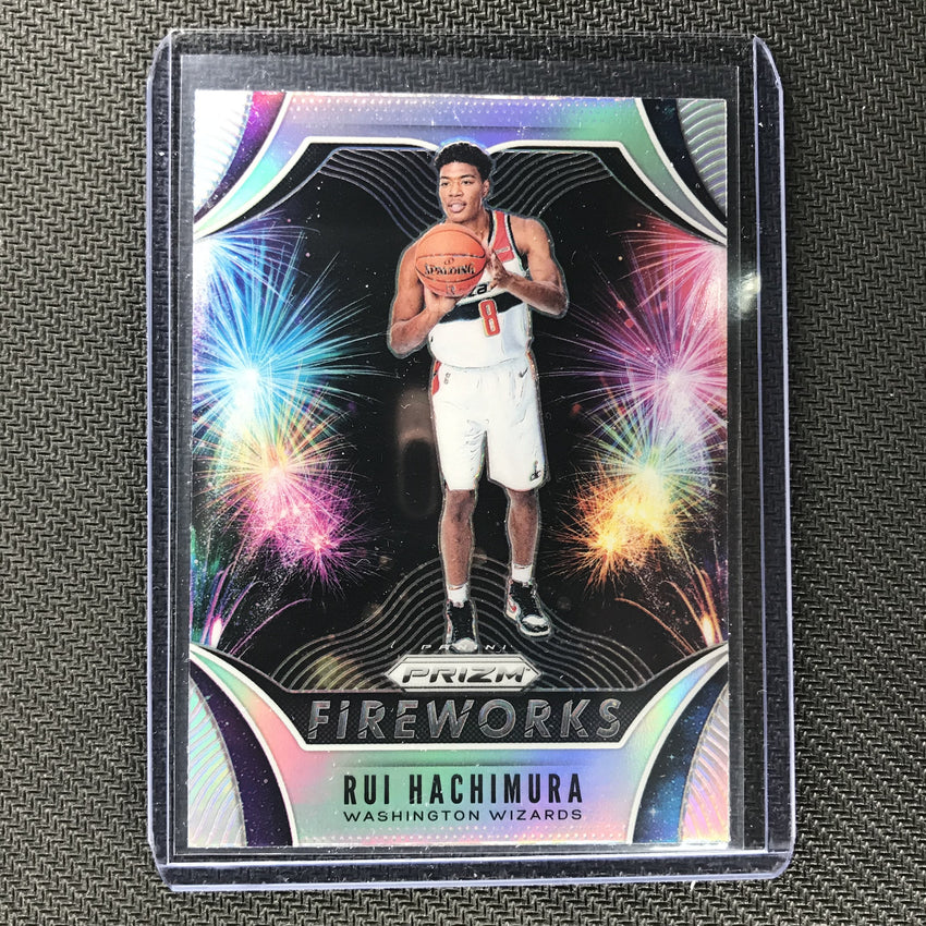 2019-20 Prizm RUI HACHIMURA Fireworks Rookie Silver Prizm #29-Cherry Collectables
