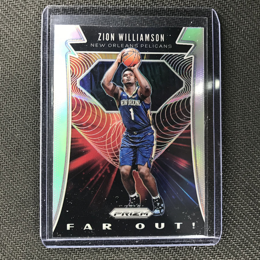 2019-20 Prizm ZION WILLIAMSON Far Out Rookie Silver Prizm #24-Cherry Collectables