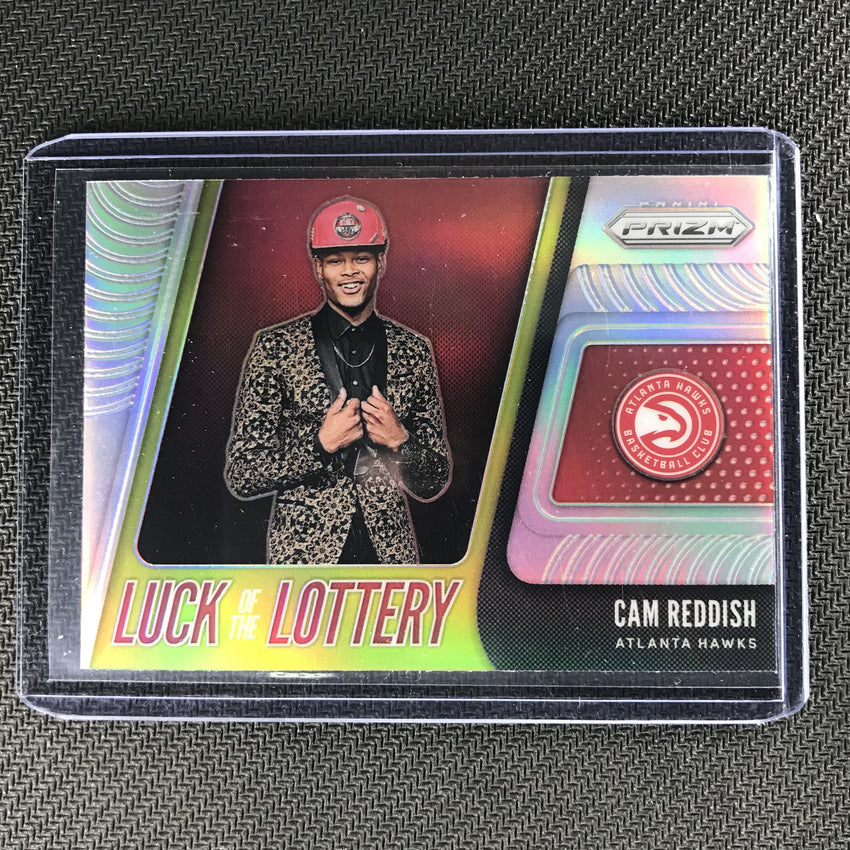 2019-20 Prizm CAM REDDISH Luck Of The Lottery Rookie Silver Prizm #10-Cherry Collectables