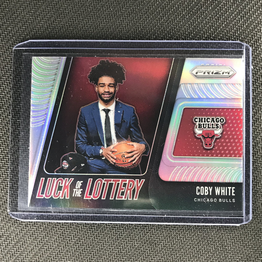 2019-20 Prizm COBY WHITE Luck Of The Lottery Rookie Silver Prizm #7-Cherry Collectables