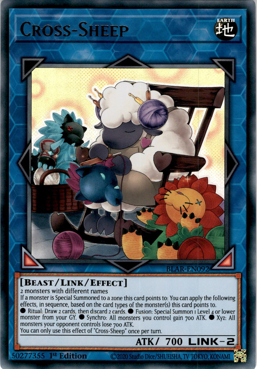 Cross-Sheep - BLAR-EN092 - Ultra Rare 1st Edition-Cherry Collectables