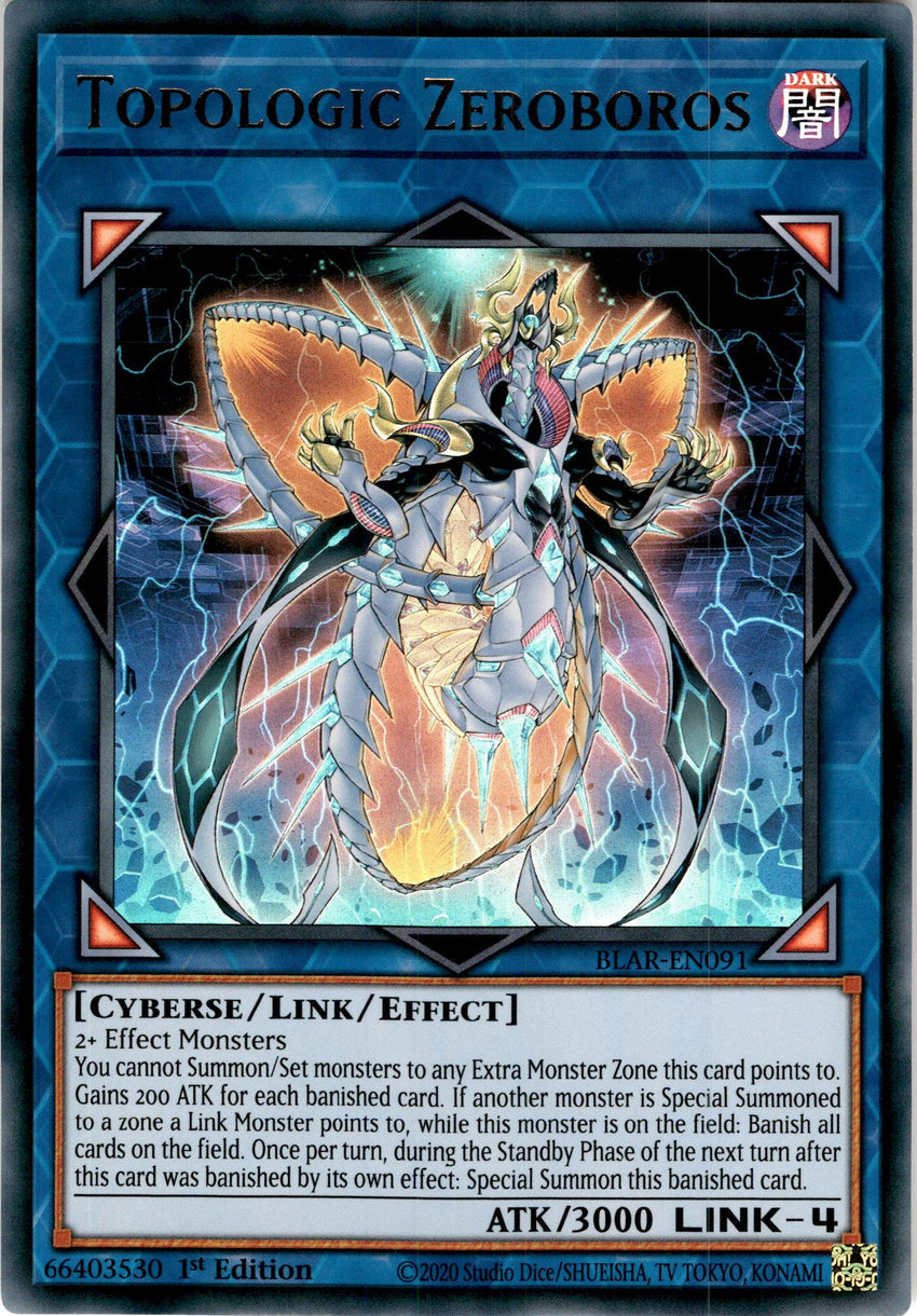 Topologic Zeroboros - BLAR-EN091 - Ultra Rare 1st Edition-Cherry Collectables
