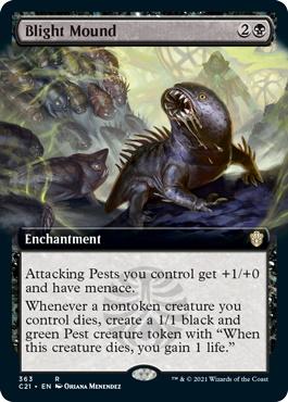 Blight Mound 363 Extended Art Commander 2021