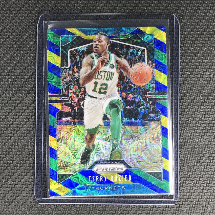 2019-20 Prizm TERRY ROZIER Blue Yellow Green Prizm #43-Cherry Collectables