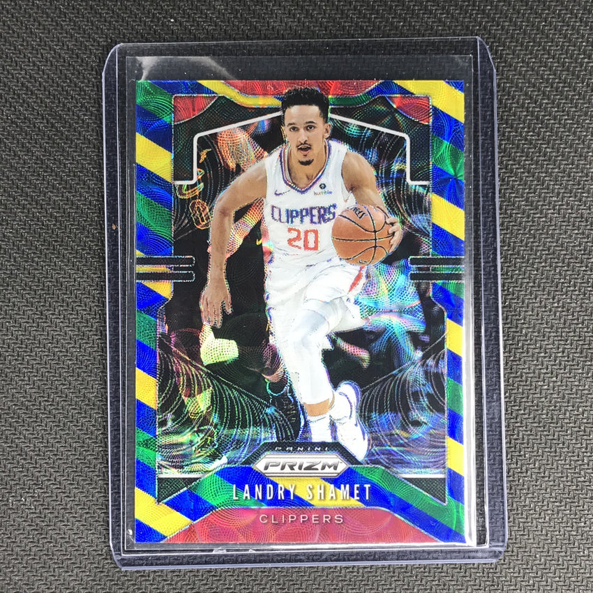 2019-20 Prizm LANDRY SHAMET Blue Yellow Green Prizm #125-Cherry Collectables