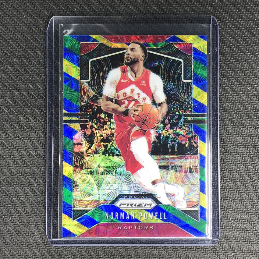 2019-20 Prizm NORMAN POWELL Blue Yellow Green Prizm #159-Cherry Collectables