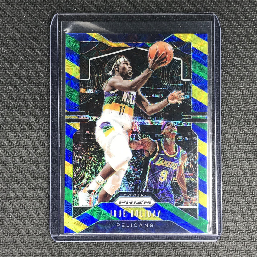 2019-20 Prizm JRUE HOLIDAY Blue Yellow Green Prizm #170-Cherry Collectables